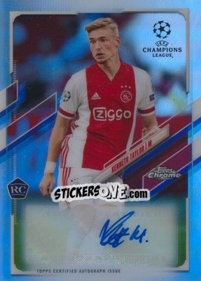 Sticker Kenneth Taylor - UEFA Champions League Chrome 2020-2021 n. CA-KT - Topps