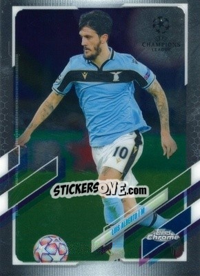 Sticker Luis Alberto - UEFA Champions League Chrome 2020-2021 n. 24 - Topps