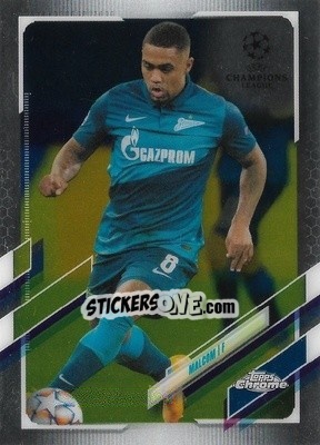 Sticker Malcom - UEFA Champions League Chrome 2020-2021 n. 41 - Topps