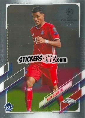 Sticker Malik Tillman - UEFA Champions League Chrome 2020-2021 n. 5 - Topps