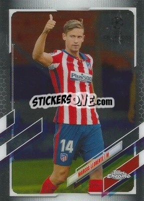 Figurina Marcos Llorente - UEFA Champions League Chrome 2020-2021 - Topps