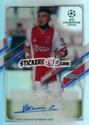 Sticker Naci Ünüvar - UEFA Champions League Chrome 2020-2021 n. CA-NU - Topps