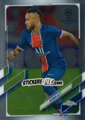 Sticker Neymar Jr - UEFA Champions League Chrome 2020-2021 n. 16 - Topps