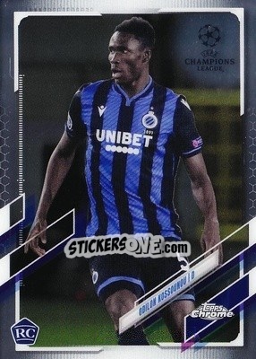 Sticker Odilon Kossounou - UEFA Champions League Chrome 2020-2021 n. 11 - Topps