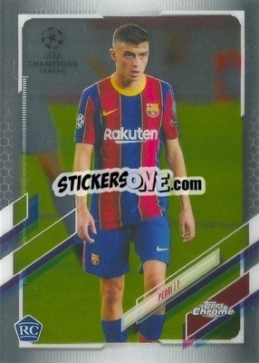 Cromo Pedri - UEFA Champions League Chrome 2020-2021 - Topps