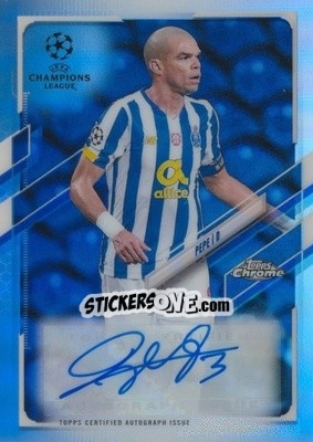 Sticker Pepe - UEFA Champions League Chrome 2020-2021 - Topps