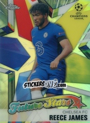 Sticker Reece James - UEFA Champions League Chrome 2020-2021 n. FS-RJ - Topps