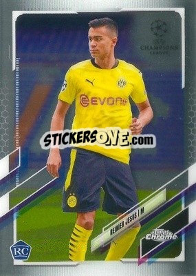 Sticker Reinier Jesus - UEFA Champions League Chrome 2020-2021 n. 93 - Topps