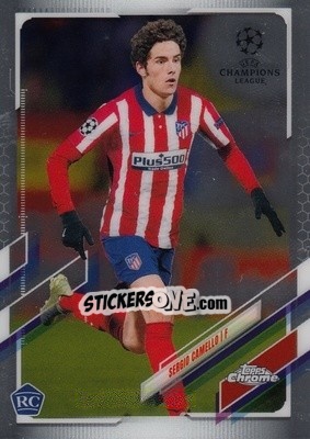 Sticker Sergio Camello - UEFA Champions League Chrome 2020-2021 n. 77 - Topps