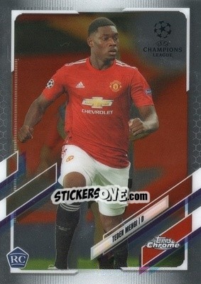 Sticker Teden Mengi - UEFA Champions League Chrome 2020-2021 n. 28 - Topps