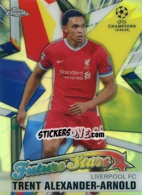 Sticker Trent Alexander-Arnold - UEFA Champions League Chrome 2020-2021 n. FS-TA - Topps