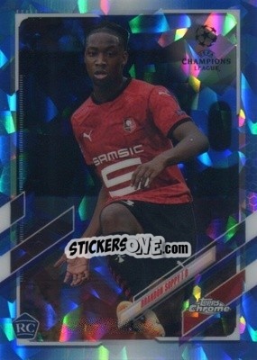 Cromo Brandon Soppy - UEFA Champions League Chrome 2020-2021. Sapphire Edition - Topps