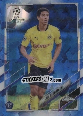 Sticker Jude Bellingham - UEFA Champions League Chrome 2020-2021. Sapphire Edition n. 68v - Topps