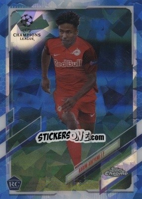 Sticker Karim Adeyemi - UEFA Champions League Chrome 2020-2021. Sapphire Edition n. 99 - Topps