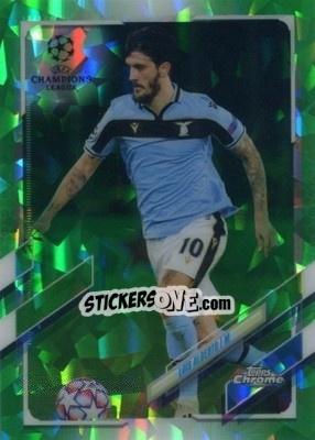 Sticker Luis Alberto - UEFA Champions League Chrome 2020-2021. Sapphire Edition n. 24g - Topps