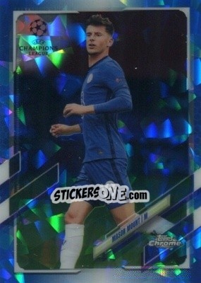 Sticker Mason Mount - UEFA Champions League Chrome 2020-2021. Sapphire Edition n. 45 - Topps