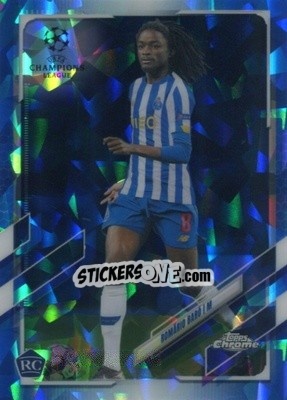Sticker Romario Baro - UEFA Champions League Chrome 2020-2021. Sapphire Edition n. 32 - Topps