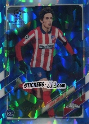 Sticker Sergio Camello - UEFA Champions League Chrome 2020-2021. Sapphire Edition n. 77 - Topps
