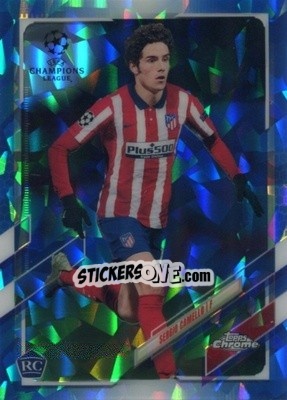 Sticker Sergio Camello - UEFA Champions League Chrome 2020-2021. Sapphire Edition - Topps