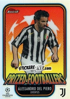 Sticker Alessandro Del Piero - UEFA Champions League Finest 2020-2021 n. PF-ADP - Topps