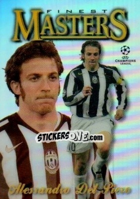 Sticker Alessandro Del Piero - UEFA Champions League Finest 2020-2021 n. 97F-AD - Topps