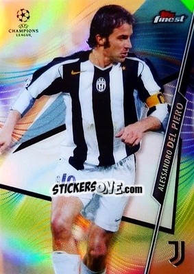 Sticker Alessandro Del Piero - UEFA Champions League Finest 2020-2021 n. 102 - Topps