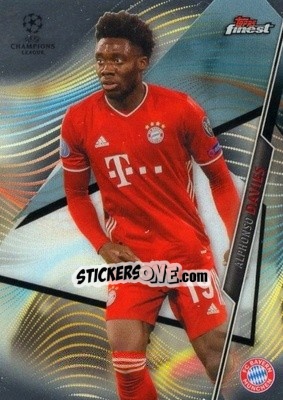 Sticker Alphonso Davies - UEFA Champions League Finest 2020-2021 n. 69 - Topps