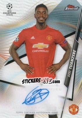 Cromo Axel Tuanzebe - UEFA Champions League Finest 2020-2021 - Topps