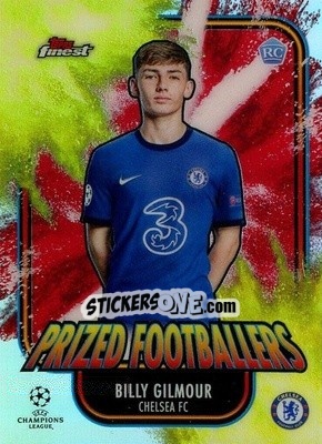 Sticker Billy Gilmour - UEFA Champions League Finest 2020-2021 n. PFF-BG - Topps