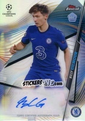 Sticker Billy Gilmour - UEFA Champions League Finest 2020-2021 n. FA-BG - Topps