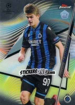 Sticker Charles de Ketelaere - UEFA Champions League Finest 2020-2021 - Topps