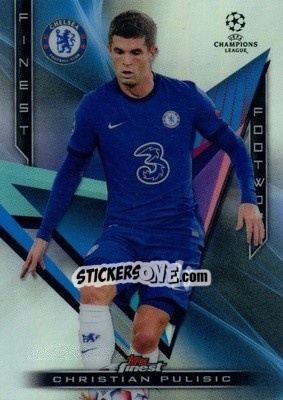 Sticker Christian Pulisic - UEFA Champions League Finest 2020-2021 n. FF-10 - Topps