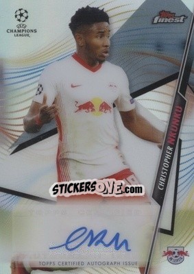 Sticker Christopher Nkunku - UEFA Champions League Finest 2020-2021 n. FA-CN - Topps