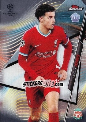 Sticker Curtis Jones - UEFA Champions League Finest 2020-2021 n. 95 - Topps