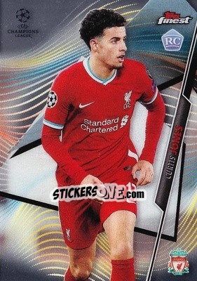 Sticker Curtis Jones - UEFA Champions League Finest 2020-2021 - Topps