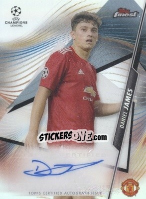 Sticker Daniel James - UEFA Champions League Finest 2020-2021 n. FA-DAN - Topps