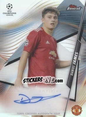 Figurina Daniel James - UEFA Champions League Finest 2020-2021 - Topps