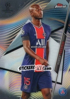 Sticker Danilo Pereira - UEFA Champions League Finest 2020-2021 n. 9 - Topps