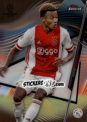 Sticker David Neres - UEFA Champions League Finest 2020-2021 n. 64 - Topps