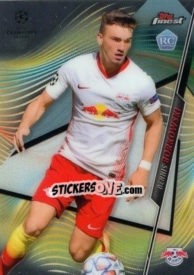 Sticker Dennis Borkowski - UEFA Champions League Finest 2020-2021 n. 63 - Topps