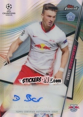 Sticker Dennis Borkowski - UEFA Champions League Finest 2020-2021 n. FA-DB - Topps