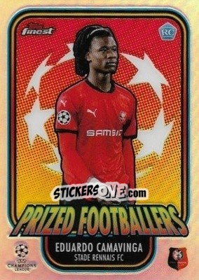 Sticker Eduardo Camavinga - UEFA Champions League Finest 2020-2021 n. PF-EC - Topps