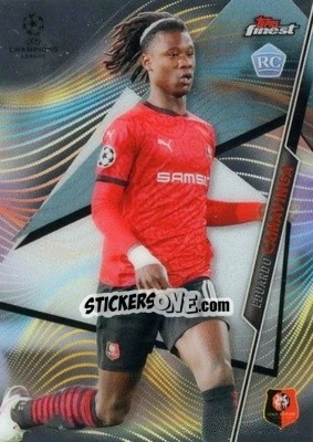 Sticker Eduardo Camavinga - UEFA Champions League Finest 2020-2021 n. 71 - Topps