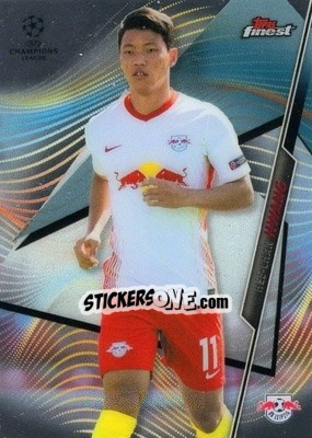 Sticker Hee-Chan Hwang - UEFA Champions League Finest 2020-2021 n. 79 - Topps