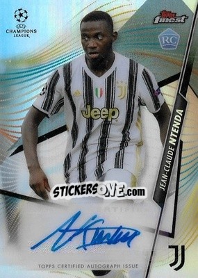 Sticker Jean-Claude Ntenda - UEFA Champions League Finest 2020-2021 n. FA-JCN - Topps