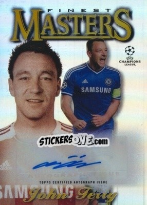 Sticker John Terry - UEFA Champions League Finest 2020-2021 - Topps