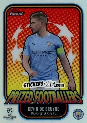 Sticker Kevin De Bruyne - UEFA Champions League Finest 2020-2021 n. PF-KD - Topps