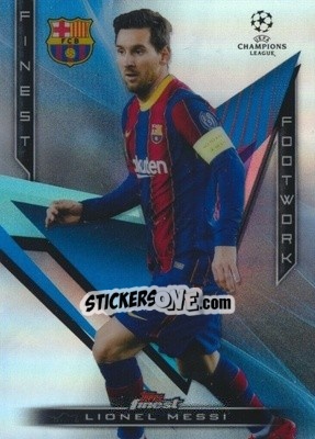 Sticker Lionel Messi - UEFA Champions League Finest 2020-2021 n. FF-1 - Topps