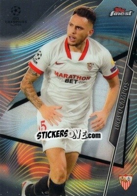 Cromo Lucas Ocampos - UEFA Champions League Finest 2020-2021 n. 80 - Topps