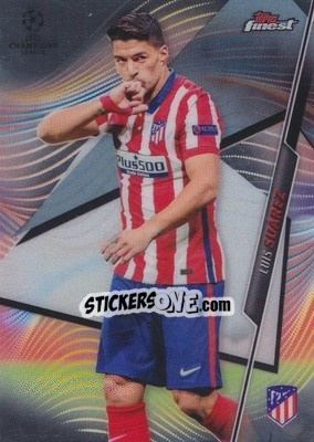 Sticker Luis Suárez - UEFA Champions League Finest 2020-2021 - Topps